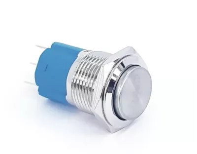 Swion 16mm Işıksız Metal Buton Kalıcılı