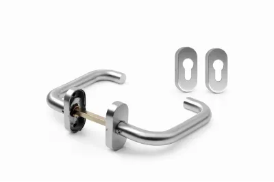 ASSA ABLOY AHW600UU00 Çift Taraflı Basma Kol Seti Yangın Dayanımlı