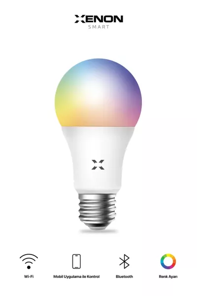 Akıllı LED RGB Ampul Wi-Fi