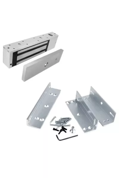 Sarkey SR-280+ZL 280 Kg Manyetik Kilit ve ZL Montaj Aparatı Seti 12/24V DC