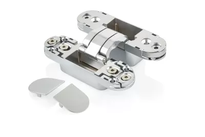 Canex Akordiyon Menteşe Ayarlı Merkez Zamak 3D 110 mm - Saten