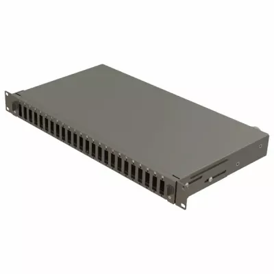Reçber Mekanik Kızaklı | 24 Yuva | FP04 | Boş Patch Panel