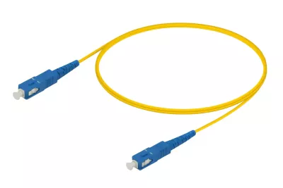 Reçber SC/UPC-SC/UPC | G657A2 Single Mode Fiber Optic Duplex Patch Cord | 2.0x4.1mm (3 m)