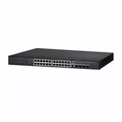 PFS4428-24GT-370 24 Port PoE Switch ( 24GE PoE + 4GE SFP, Toplam 370W PoE )