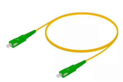 Reçber SC/APC-SC/APC | G657A2 Single Mode Fiber Optic Duplex Patch Cord | 2.0x4.1mm (3 m)