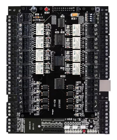 SSA-P400(T), 2-4 Kapı, 4 Okuyucu Destekli Geçiş Kontrol Sistemi Paneli
