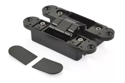 Canex Akordiyon Menteşe Ayarlı 3D 135 mm - Siyah