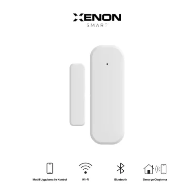 Akıllı Kapı ve Pencere Sensörü Wi-Fi Bluetooth Destekli