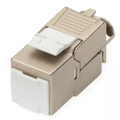 Reçber CAT 6A 180° FTP Punch Down Keystone Jack