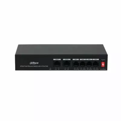 DH-PFS3006-4ET-36 - 6-Port Fast Ethernet Switch with 4-Port PoE